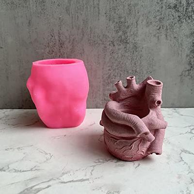 Diy Heart Door Candle Mold Heart shaped Coaster Valentine's - Temu