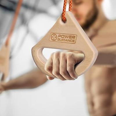 POWER GUIDANCE Rock Climbing Holds Wood Portable Hangboard