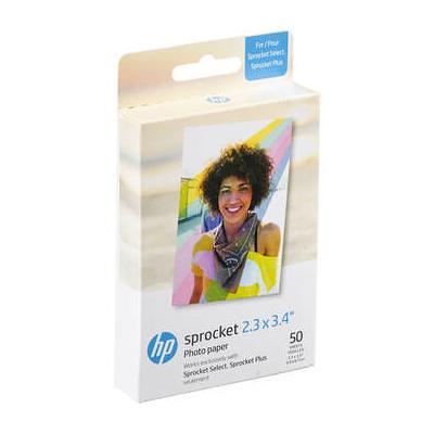HP Sprocket 2.3 x 3.4 Premium Zink Sticky Back Photo Paper (20 Sheets)  Compatible with Sprocket Select/Plus Printers HPIZL2X320 - The Home Depot
