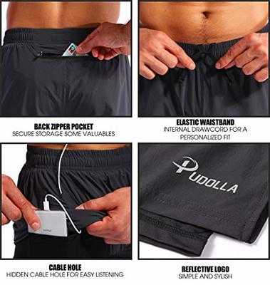 SILKWORLD Men's 1~3 Pack Compression Pants Pockets Cool Dry Gym Leggings  Baselay