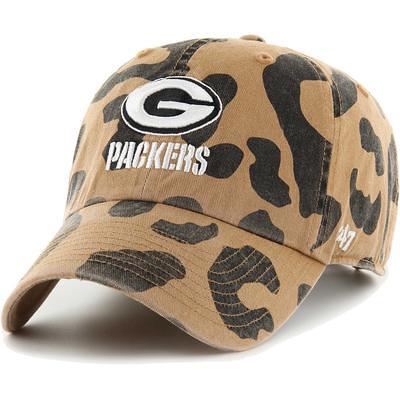 Men's '47 Cream/Green Green Bay Packers Sidestep Clean Up