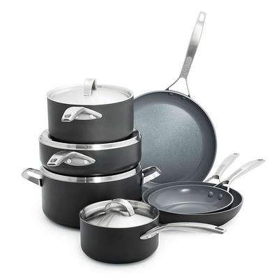 Cookware Set Primaware 18 Piece Non-stick Steel Gray for Electric