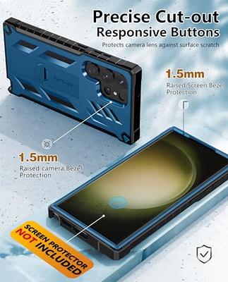 FNTCASE for Samsung Galaxy S23-Plus Case: Heavy Duty Rugged Shockproof  Protective Cover with Belt-Clip Holster & Kickstand | Military Grade  Protection