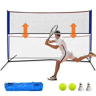 Portable Badminton Set Folding Tennis Badminton Volleyball Net