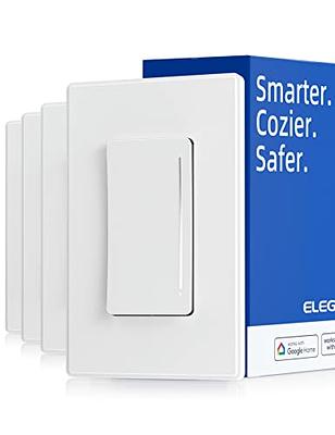 Comprar TP-Link Tapo Matter Smart Light Switch: Voice Control w/Siri, Alexa  & Google Home, UL Certified, Timer & Schedule, Easy Guided Install, Neutral Wire Required, Single Pole