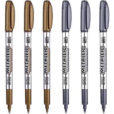 Erasable Gold & Silver Chalk Markers 2ct