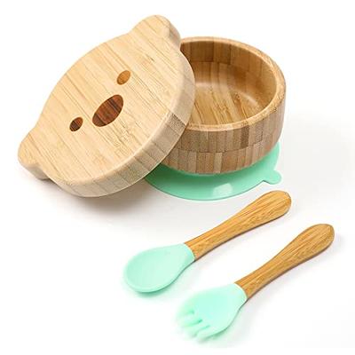 ChooMee Silicone Suction Bowls, Extra Strong Suction with Firm Bowl, Ideal for Infant and Toddler Baby Led Feeding