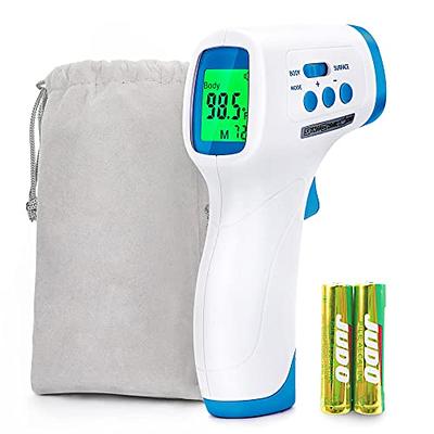 COOCEER Forehead Thermometer for Adults and Kids: Fever Thermometer for  Home - Large Bolded Digital Temperature Reading