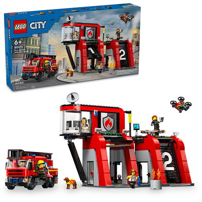 Snapklik.com : City Fire Station Building Kit, 774 Pcs Building Set  Including Fire Station, Fire Truck, Fire Helicopter,Fire Fighter, City  Building Blocks STEM Toys Gift For Boys 6-10 Years Old