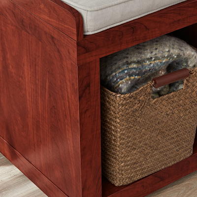 Better Homes & Gardens Steele 6 Cube Storage Room Organizer with Drawers, Walnut Finish