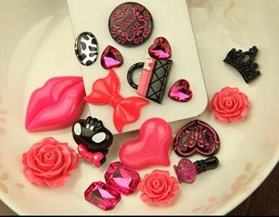 Kawaii Decoden Cabochons, Cute Decoden Case Crafts Supplies, Flatback  Charms, Hair Accessories 