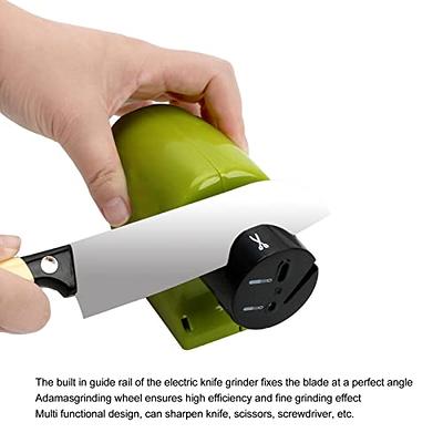 Knife Sharpener Electric 3-in-1 Tool - Sharpening Machine for Knives,  Scissors, blade - Multi-Angle Sharpen Kitchen Appliance Kit 