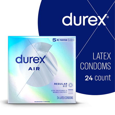 Customer Reviews: Durex Air Condoms, Extra Thin, Transparent Natural Rubber  Latex Condoms - CVS Pharmacy