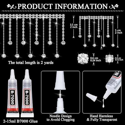 Glue syringe, glue application, rhinestone, applique, glue on