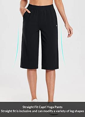 BALEAF Women's 17 Capri Yoga Pants Cotton Loose Soft Drawstring Workout  Sweatpants Summer Causal Lounge Pants with Pockets Black XXL - Yahoo  Shopping