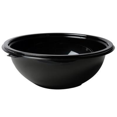 Fineline 5032-GRN Super Bowl 32 oz. Green PET Plastic Salad Bowl