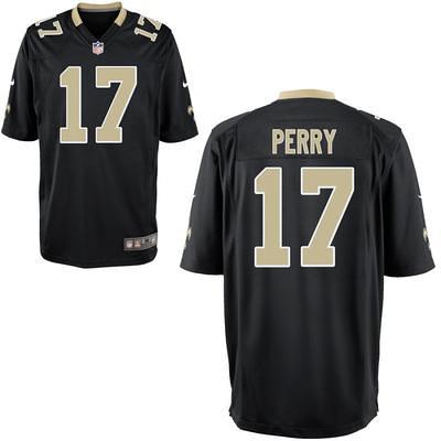 New Orleans Saints Alternate Game Jersey Custom Mens