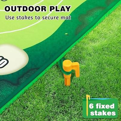 Clispeed Foldable Chipping Net Cornhole Game Set Golfing Net for