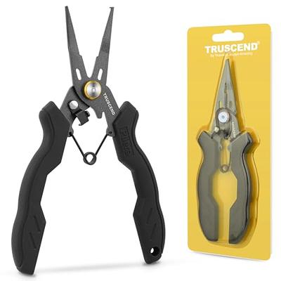 TRUSCEND Fishing Pliers Kit with Fishing Wacky Rig Tool, Saltwater  Resistant Teflon Coated Multi-Function Fishing Gear, Fish Hook Remover  Split Ring Plier Fly Fishing Tools, Fishing Gifts for Men - Yahoo Shopping