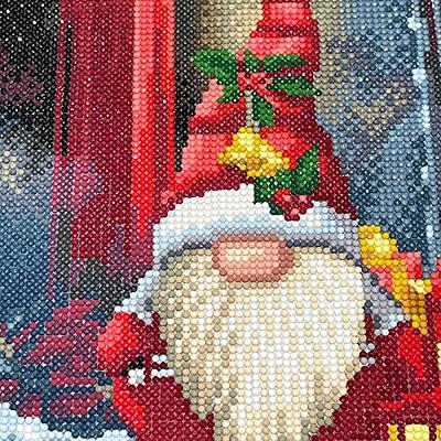 NAIMOER Gnomes Diamond Painting Kits for Adults, 5D Christmas Diamond  Painting Kits Winter, DIY Full Drill Christmas Gifts Diamond Art Gnomes  Painting