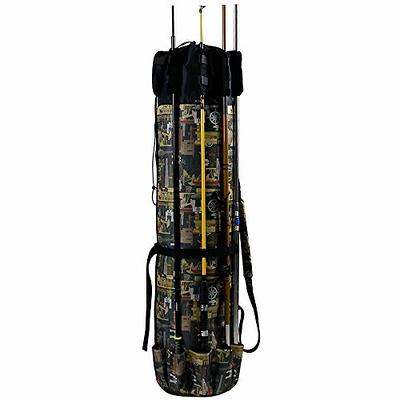 Fishing Rod Bag Case Portable Fishing Tackle Carrier Pole Storage