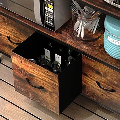 LINFIDITE Knife Block Holder Cutting Board Organizer Holder Pot Lid Rack  Drying Rack with Draining Tray Kitchen Countertop Cabinet Pantry Bakeware