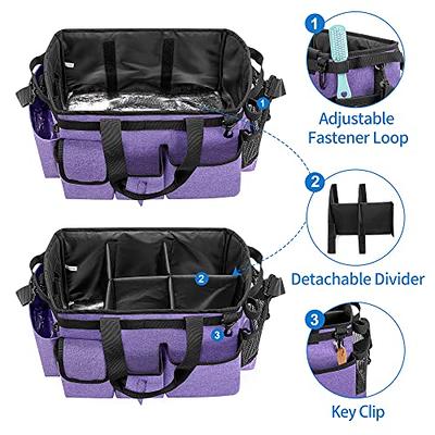 LoDrid Large Wearable Cleaning Caddy Bag with Detachable Divider, Cleaning  Organizer with Handles, Cleaning Supply Tote with Adjustable Shoulder Strap  for Cleaners & Housekeepers, Purple - Yahoo Shopping