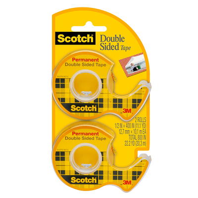 Scotch Permanent Double-sided Tape .5 X 450 : Target