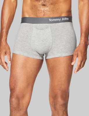 Tommy John Men's Cool Cotton Square Cut 2 Boxer Brief in Heather