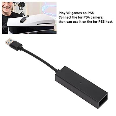 PS VR to PS5 Adapter Cable, USB 3.0 VR Game Converter, for PS5 Game  Console, for PS4 Console Camera, Plug and Play, with LED Indicator
