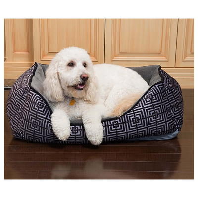  Lucky Monet Small Dog Beds 21 x 12, Fluffy Calming