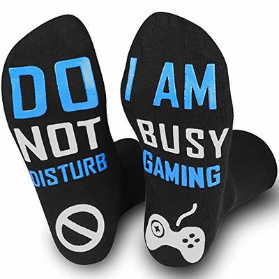 Gamer Socks Gifts for Him Gifts for Gamers Video Game Gamer Dad