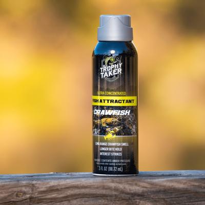 Trophy Taker Fish Attractant Spray - Crawfish - 3 oz. Fishing Lure