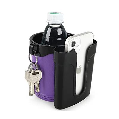 Accmor 3-in-1 Bike Cup Holder with Cell Phone Keys Holder, Bike Water  Bottle Holders,Universal Bar Drink Cup Can Holder for Bicycles,  Motorcycles, Scooters,Black Purple - Yahoo Shopping