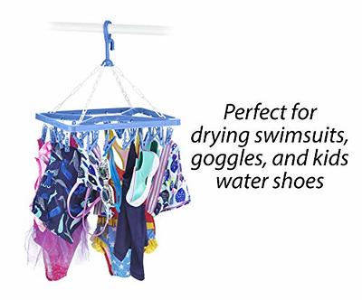 Whitmor Clip and Drip Hanger - Hanging Drying Rack - 26 Clips,Blue - Yahoo  Shopping
