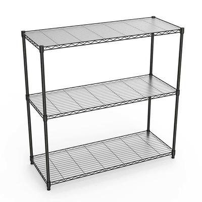 Metal 3-Tier Adjustable Shelf Box Organizer White - Brightroom™