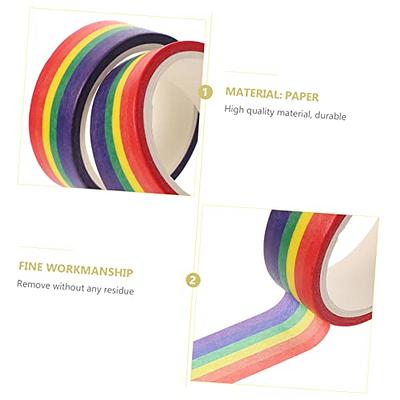 Washi Tape Colourful Stripes Fun Decorative Scrapbook Tape