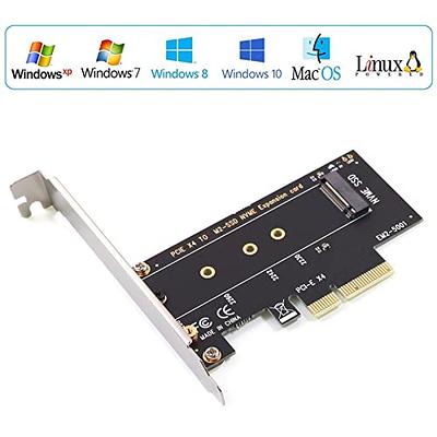 DUAL-M2-PCIE-CARD-B  Adaptateur SSD M2 PCIe StarTech.com M2 M-key