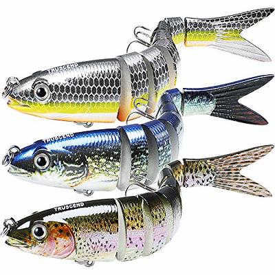 Lake Trout 3bionic 5-section Swimbait For Trout & Bass - Sinking Fishing  Lure