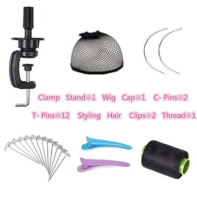 Canvas Block Head Kit Training Mannequin wig Head Display Styling Mannequin  Manikin Head Wig Stand wig head Stand