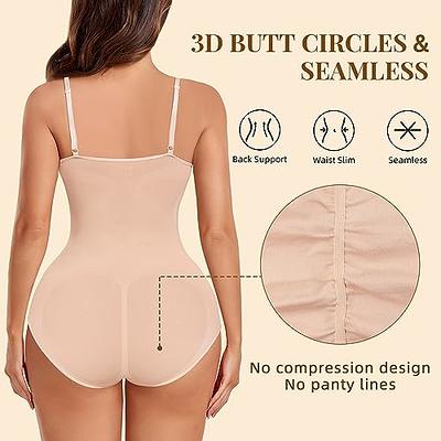 Yefecy Bodysuit Shapewear for Women Tummy Control with Built in