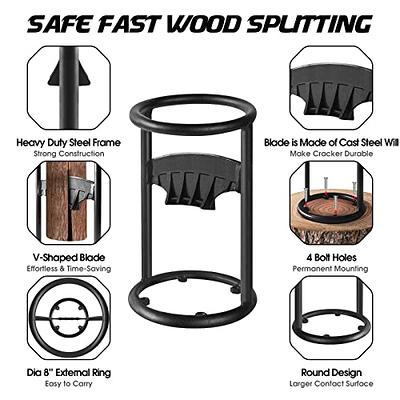 MCC Cast Iron Wood Splitter,Kindling Cracker,Manually Split