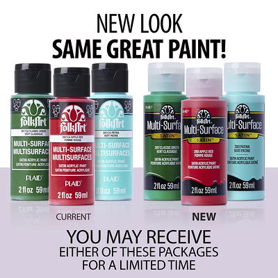 FolkArt Craft Acrylic Paint, Matte Finish, Lime Green, 2 fl oz