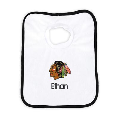 Newborn & Infant White Chicago Cubs Personalized Bib Burp Cloth