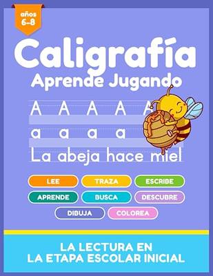 CALIGRAFÍA - Aprende Jugando (6-8 años): Libro para aprender a