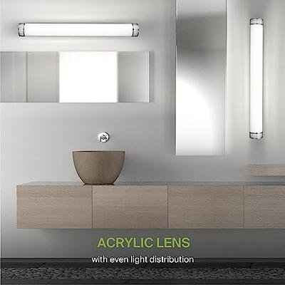 Bathroom Vanity Light Fixtures Modern Acrylic LED Wall Lights Over Mirror  16W