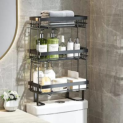 3 Tier Bathroom Over The Toilet Rack,Bathroom Corner Storage Organizer