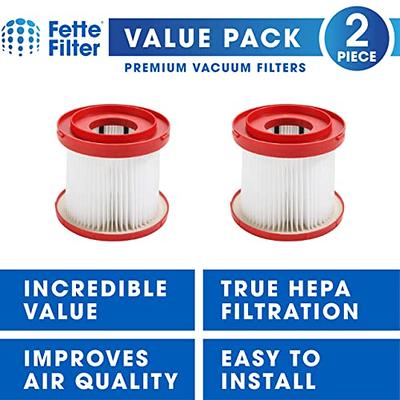  Fette Filter - Pleated Vacuum Filter Compatible with