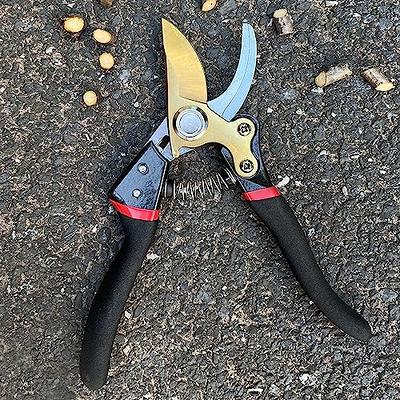 3 Pack Garden Pruning Shears Stainless Steel Blades Handheld Pruners Set