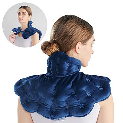 Hot Cherry Pit Pillow Neck Wrap, Natural Moist Heat Neck Muscle Pain,  Tension Relief, Arthritis, Hot/Cold Therapy, Microwavable (Unbleached, Bull  Denim, Natural) FSA/HSA Approved - Yahoo Shopping